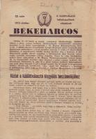 1937-1949 9  db újság Szabad Nép a Mindszenty-perről, üzemi újságok