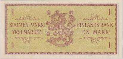 Finnország 1963. 1M T:I- (saroktörés)
Finland 1963. 1 Mark C:AU (folded corn)