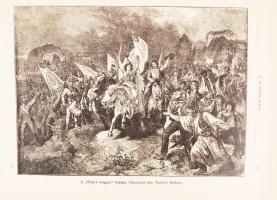 Gracza György: Az 1848-49-iki magyar szabadságharcz története I-II. kötet. A képek legnagyobb része ...