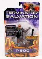 Terminator T-600 figura + fegyver, teljesen új, bontatlan dobozban, m:13 cm