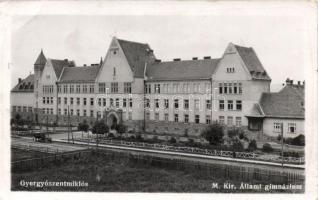 Gyergyószentmiklós állami gimnázium / grammar school (EB)