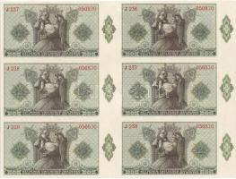 1940 2P 6-os tömbben (ívrészlet) T:I