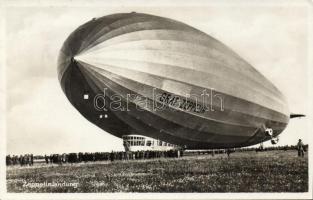 Graf Zeppelin, landing