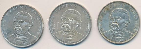 1994. 200Ft Ag "Deák" (3x) T:2
Adamo F13.1