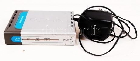 D-Link Adsl dsl-360t modem, működik, 14×11 cm