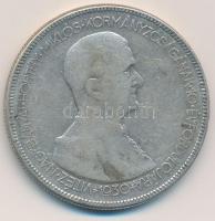 1930. 5P Ag "Horthy-jobbra" T:3 Adamo P8