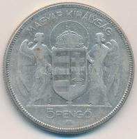 1930. 5P Ag "Horthy-jobbra" T:3
Adamo P8