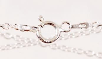 Ezüst (Ag) füstkvarc medál ezüst láncon, jelzett, 8 g /
Silver cairngorm pendant with silver necklac...