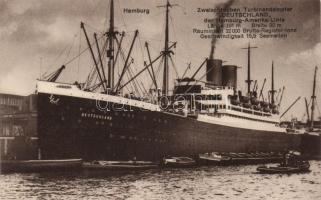 Zweischrauben Turbinendampfer SS Deutschland, Hamburg-Amerika Linie