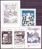 Ex Libris, közte sakk