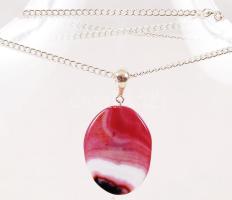 Achát függő láncon / Agate pendant with necklace