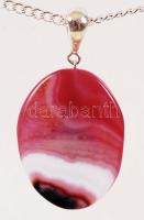 Achát függő láncon /
Agate pendant with necklace