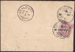 1899 Pozsony megyei egyszerű napszámos ember gratuláló levele Széll Kálmánnak miniszterelnökké válas...