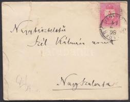 1886 Arany László saját kézzel írt levele sógorának Szél Kálmánnak, melyben lánya Szél Piroska súlyos betegségéről, haldoklásáról tudósít. 3 beírt oldal