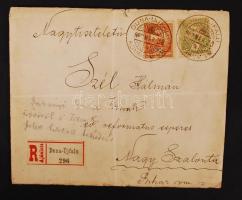 1902 Darányi Ignác földművelésügyi miniszter saját kézzel aláírt levele Szél Kálmán nagyszalontai es...