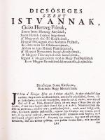 Amor Librum - Magyar krónika, Sorszámozott hasonmás kiadás, aranyozott, bordázott gerincű bőr kötésb...