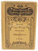 J. Berger: Schachspiels. Leipzig 1891. Mar Heffes Verlag.