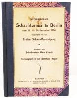 Internationales Schachturnier in Berlin. Berlin 1926. Bernhard Kagan.