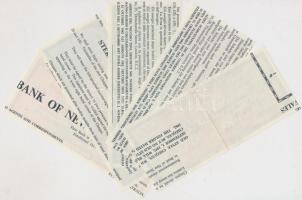 Ausztrália DN "New South Wales-i Bank" 2$ + 5$ + 10$ + 20$ + 50$ utazási csekk "SPECI...