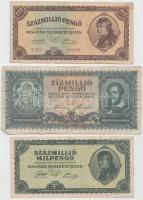 30db vegyes magyar bankjegy, koronák, pengők, forintok T:vegyes