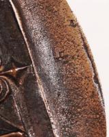 Ligeti Erika (1934-2004): Pest megye múzeumaiért. Bronz plakett, jelzett, d: 9,5 cm