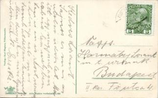 Klopeiner See, Hotel Villa Martin, postcard to the Minister Counsellor, Harmatzy Lóránt