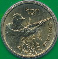 Ausztrália 2000. 5$ "Sydney Olimpia - Lövészet" díszcsomagolásban T:1 Australia 2000. 5 Dollars "Sydney Olimpics - Shooting" in souvenir packing C:UNC
