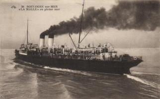 Boulogne-sur-Mer, steamship La Malle (EK)