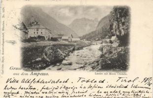 1898 Cortina d'Ampezzo, Landro, Monte Cristallo