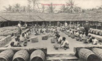 Sri Lanka, Ceylon; plumbago preparation, folklore