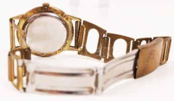 Cornavin Geneve 17 köves, mp-mutatós jól működő férfi karóra, fém szíjjal / Swiss watch. Works well