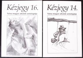 Kézjegy. Tolna megyei alkotók antológiája, 14. és 16. Szekszárd, 2008/2010, Tolnai Tollforgatók Kulbja. Kiadói papírkötés, újszerű állapotban.