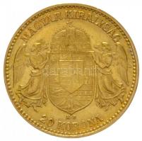 1909KB 20K Au "Ferenc József" Körmöcbánya (6.78g/0.900) T:2
Hungary 1909KB 20 Korona Au &q...