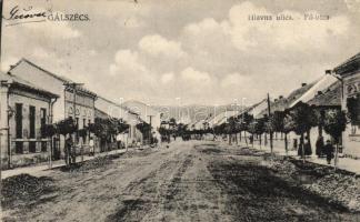 Gálszécs Fő utca / Main street