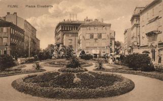 Fiume, Piazza Elisabetta / Elisabeth square (Rb)