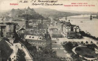 Budapest I. Szent Gellért-szobor, Királyi vár (EK)