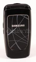 Samsung SGH-X160 típusú használt mobiltelefon, töltővel, használati útmutatóval, benne Vodafone SIM-...