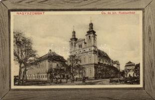 Nagyszombat, Rokkantház; kiadja a nagyszombati dohánynagytőzsde / institute for the disabled