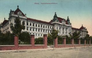 Pécs, Honvéd hadapród iskola, Fürst Lipót kiadása (EK)