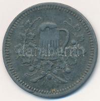 ~1919. "Éljen a Tanácsköztársaság" fém jelvény, tű letört + Svájc / Bern DN "A vasútá...