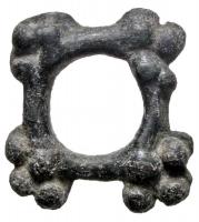 Kelta Birodalom i.e. IV-II.század Gyűrűpénz Br T:2-
Celtic Empire 4th-2nd century B.C. Bronze ring m...