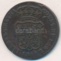 Spanyolország / Katalónia 1844. 3Q T:2- ph.
Spain / Catalonia 1844. 3 Quartos C:VF edge error