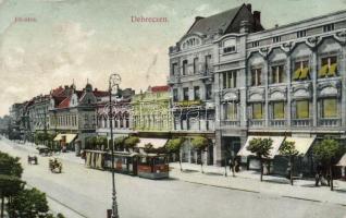 Debrecen Fő utca, villamos (fl)