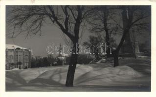 1944 Győr télen, Kioszk, photo