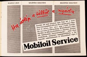 1939 Mobiloil humoros autó kellék reklám nyomtatvány / 
1939 Funny automobile accesories commercial ...