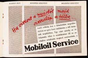 1939 Mobiloil humoros autó kellék reklám nyomtatvány / 
1939 Funny automobile accesories commercial ...