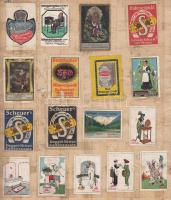 Levélzáró gyűjtemény 5 lapon