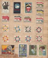 Levélzáró gyűjtemény 5 lapon