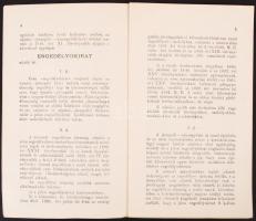 A jászsági helyi érdekű vasút engedély-okmánya. Szolnok, 1911. Bakos I. 26p