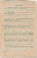 1944. "Magyar Királyi Postatakarékpénztár Központi Zálogkölcsönosztálya" zálogjegye 100P-r...